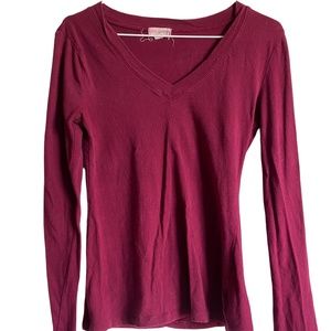 Maroon Long sleeve